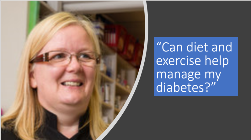 Can diet and exercise help manage my diabetes?