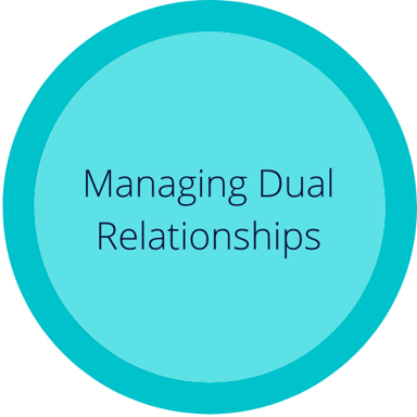 Managing dual relationships