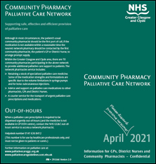 community pharmacy leaflet cover